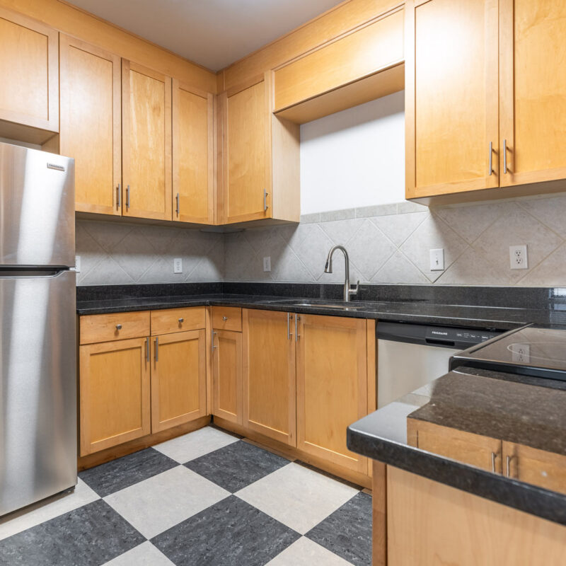 Updated kitchen with stainless appliances